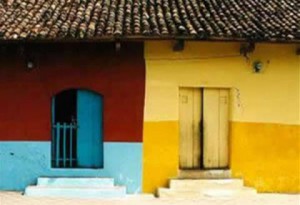 granada coloured houses